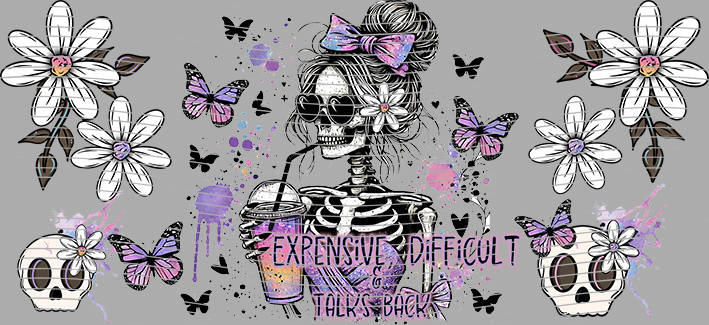 16oz Distressed Checkered-DC-44